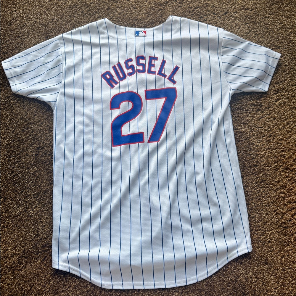 Russell World Series Cubs Jersey
